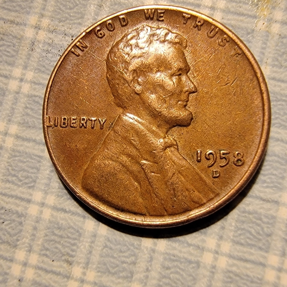 1958 D Wheat Penny